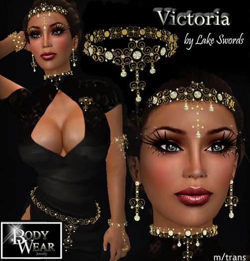 Second Life Marketplace BODYWEAR JEWELRY Body Victoria Full Body